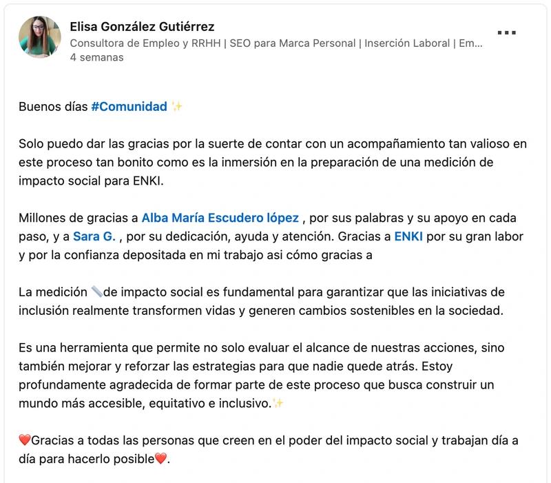 Elisa Gonzaliez Gutierrez